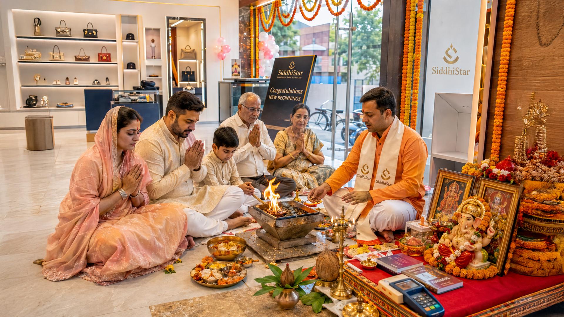 Shop Opening Puja