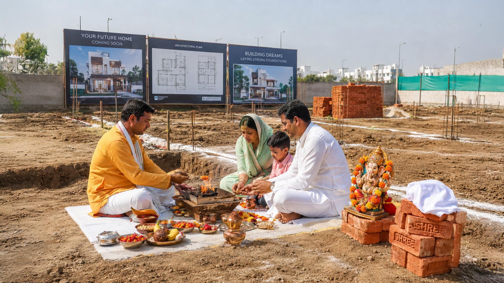 Gruharambh / New House Construction Puja
