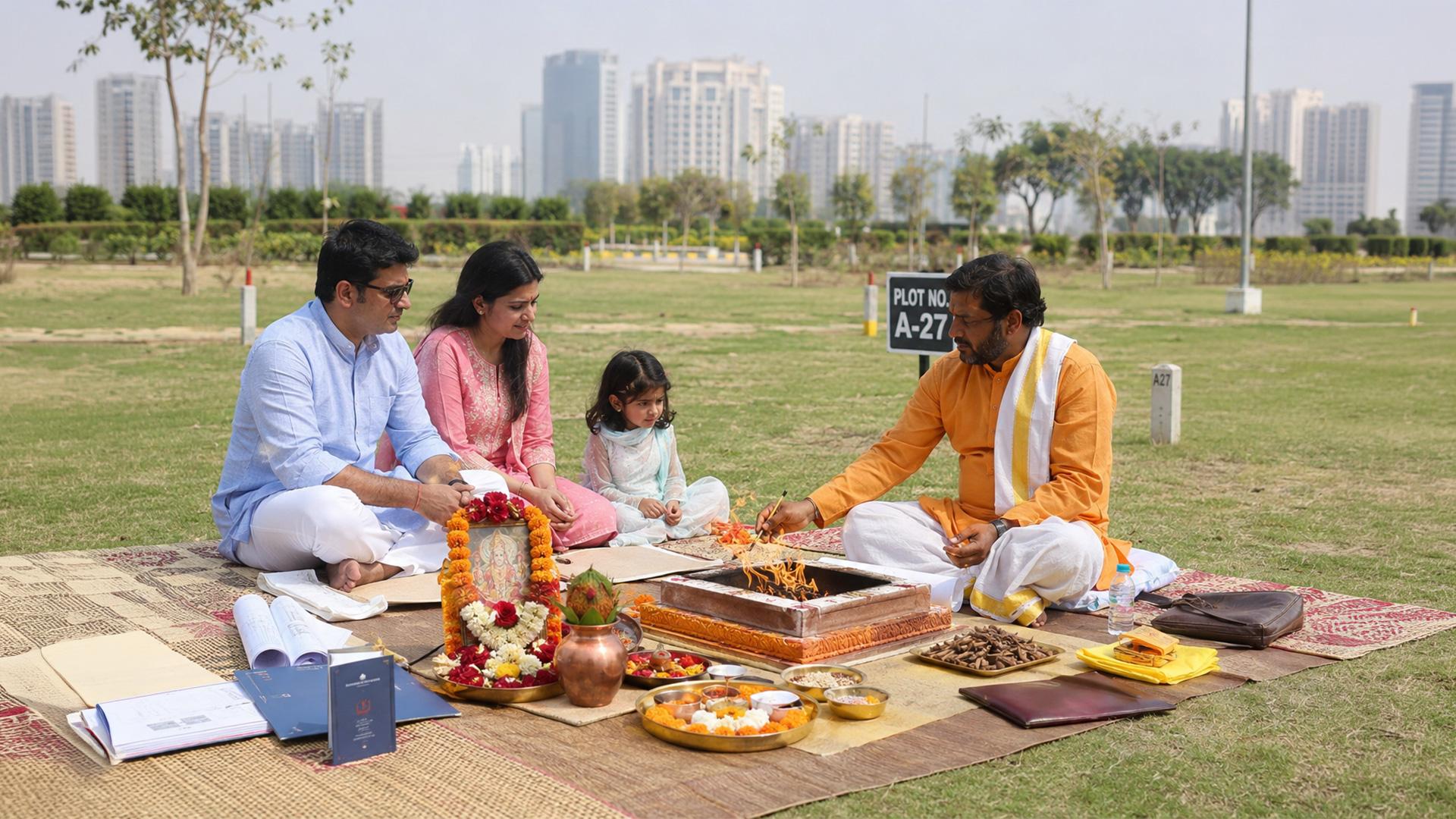 Land Registration / Plot Puja